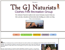 Tablet Screenshot of gjnaturists.com